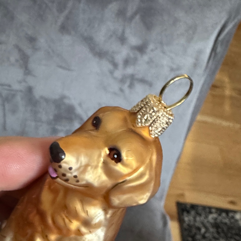 Golden Retriever Dog Ornament - Picture 4 of 4